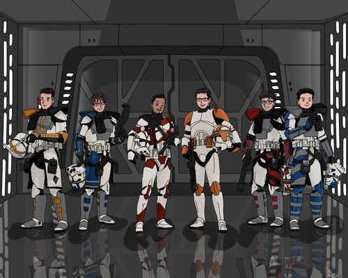 Más de 6 personajes